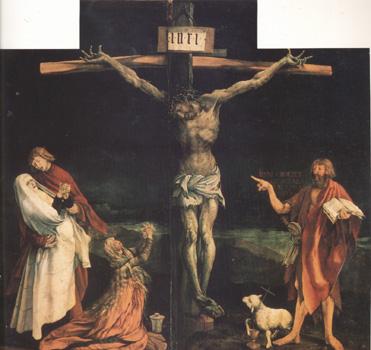 Matthias  Grunewald The Crucifixion (nn03) oil painting picture